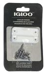 Igloo White Hinges for Ice Chests (1-Pair)