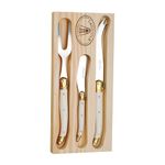 Jean Dubost Laguiole 3Pc Cheese Set