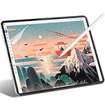 JETech Paper Screen Protector for iPad Pro 12.9-Inch 2022/2021/2020/2018 Model Edge to Edge Liquid Retina Display, Anti-Glare, Matte PET Paper Film for Drawing