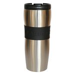 STARBUCKS stainless steel thermo mug Tumbler Lucy silver black copper coffee mug 12oz / 355ml (silver)