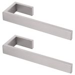 KOKOSIRI Hand Towel Bars Brushed Nickel Bath Towel Holder Wall Mount Kitchen Towels Rack Bathroom Hardware Stainless Steel 2 Pack, B3009BR-P2