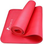 ROMIX Yoga Mat thick 15 MM Foam Exercise Mat 180x60x1cm Non Slip Gym Mat with Carry Bag and Strap, Workout Mat, Yoga Mats for Women Men Pilates mat Gymnastics Meditation Home Outdoor