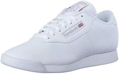 Reebok womens Princess Running Shoe, White/Gum, 7 US