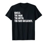 Funny uncle shirts for men I cool uncle gifts from niece T-Shirt