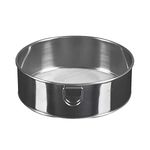 Xpanal Flour Sieve Fine Mesh, 6" Stainless Steel 60 Mesh Round Flour Sifter for Baking Cake Bread