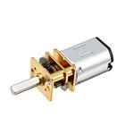 Sourcingmap Micro Speed Reduction Motor DC 3V 25RPM with Full Metal Gearbox 0.15A Electric Gear Box Motor with 2 Terminals for DIY RC