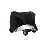 VVHOOY Mobility Scooter Cover, 210D Oxford Heavy Duty Waterproof 4 Wheel Electric Power Scooter Travel Storage Rain Cover All Weather Outdoor Protection Large Wheelchair Cover 67x24x46 Inches