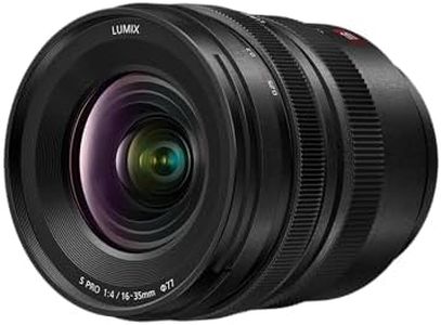 Panasonic Lumix S Pro 16-35mm F4 Wide Zoom Lens, Full-Frame L Mount, Dust/Splash/Freeze-Resistant for Lumix S Series Mirrorless Cameras - S-R1635 (USA)