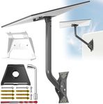 Compatible with Starlink Gen 3/4X All-in-One Mount Kit: Heavy-Duty Outdoor Dish & Indoor Router Mount, Short Wall, Roof, and Pole Mount Compatible, Sturdy Accessories for Full Setup
