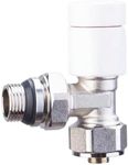 Angle Type Brass Radiator Valve for Water Heating System