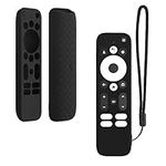 kwmobile Case Compatible with MECOOL KD3 android TV stick Case - Soft Silicone Cover for Remote Control - Black