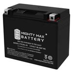 Mighty Max Battery YTX20L-BS Power Sport AGM Series Sealed AGM Battery Brand Product