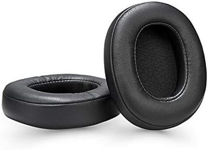 Premium Replacement Crusher earpads Cushions Compatible with Skullcandy Crusher Wireless, Skullcandy Crusher EVO and Skullcandy Crusher ANC Headphones (Black). Great Cushion Comfort and Durability