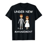 Stag Do T Shirts Under New Management Funny Groom Stag Party T-Shirt