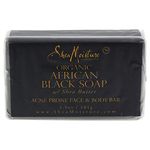 SheaMoisture African Black Soap Acne Prone Face & Body Bar, 3.5 Ounce