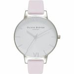 Olivia Burton Analogue Quartz Watch for Women with Blush Leather Strap - OB16BDW34