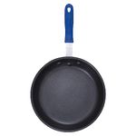 Winco Commercial-Grade Aluminum Fry Pan with Stay Cool Handle, Induction Compatible, Non-Stick Finish, 12"