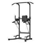 Botifly Pull Up & Dip Station, Adjustable Height Multi-Function Power Tower for Home Gym Strength Training Fitness Workout Equipment