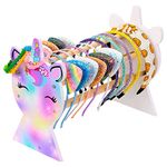 Basumee Girls Headband Holder Organizer Headbands Display Stand Unicorn Hairband Storage Rack Hair Hoop Organiser Home Room Decors for Girls