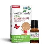 Wellements Organic Vitamin D Drops,