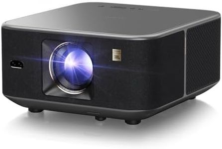 Yaber K3 Projector 1600 ANSI Smart Projector with Google TV, 30W Speaker Sound by JBL, Dolby Audio, Home/Outdoor Movie Projector with WiFi6 and Bluetooth, Auto Screen Adapation,Netflix 7000+app
