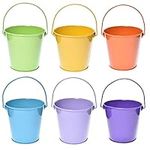 TAKMA Small Metal Buckets with Hand