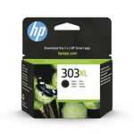 HP T6N04AE 303XL High Yield Original Ink Cartridge, Black, Single Pack