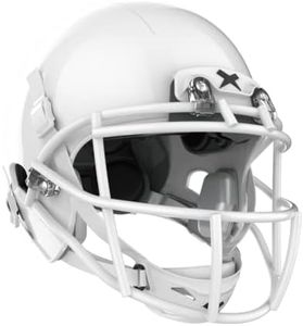 X2E+ Youth Football Helmet (White) - XRS-21X (White) - Adaptive Fit - Small