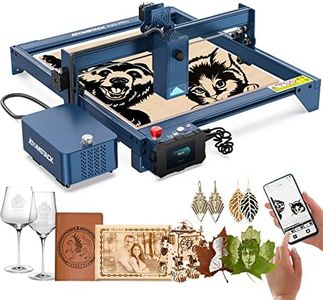 ATOMSTACK A20 Pro Laser Graviermaschine 130W, 20W Laserleistung Quad Laser Gravier und Schneidemaschine Eingebautes Air Assist mit zwei Pumpen Holz Metall Graviermaschine