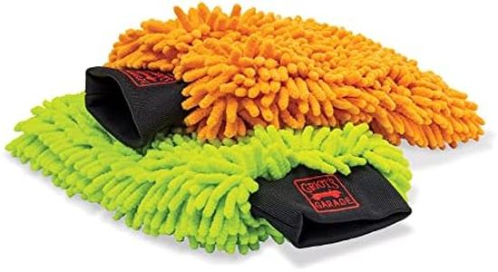 Griot's Garage 10268 Micro Fiber Wash Mitt - Set of 2