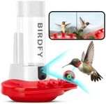 NETVUE Birdfy Hummingbird Feeder with Camera - 2K Dual Smart Cameras, Close-Up Bird Watching, Free AI Identify Hummingbird Species,Live View & Instant Notifications, Ant Moat (20 Ounces)