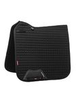 Large Black Lemieux Pro Sport Dressage Square D-Ring Saddle Cloth