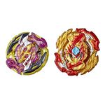 Beyblade Burst Rise Hypersphere Dual Pack Lord Spryzen S5 and Roktavor R5-1 Right/Left-Spin and 1 Right-Spin Battling Top Toy, 8 and Up