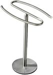 Brushed Nickel Hand Towel Holder St