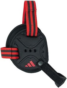 adidas Youth Wizard Wrestling Ear Guard, Black/Red