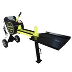 FORESTWEST 11110S, 12Ton 2HP Kinetic Log Splitter Electric Wood Splitter 2sec Per Split Fast Firewood Splitter