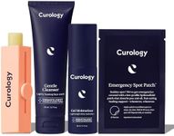 Curology Skin Care Starter Set and Lip Balm Bundle, Gentle Essentials Kit includes Pimple Patches, Daily Facial Cleanser, Face Moisturizer and Lip Balm