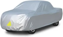 Seal Skin Covers 6 Layers Truck Cover Waterproof All Weather Snowproof, Windproof, UV, Hail Protection Outdoor Heavy Duty full Automobile Cover with Reflective, Universal Fit for Truck (upto 250 inch)