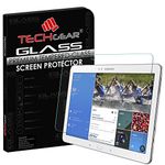 TECHGEAR Screen Protector for Galaxy Tab Pro 10.1 Inch (SM-T520 / SM-T525) - GLASS Edition Genuine Tempered Glass Screen Protector Guard Cover