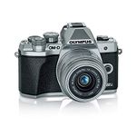 Olympus OM-D E-M10 Mark IIIs Silver Body with Silver M.Zuiko Digital 14-42mm F3.5-5.6 IIR Lens (V207111SU000)