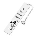 Funny Book Lover Gifts for Women Men Humorous Bookmark Teen Girl Reading Accessories Gifts Reader Birthday Gifts Christian Book Markers Office Gag Gifts for Coworkers Fun Religious Gift for Boyfriend