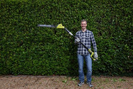 RYOBI ONE+ 18V Pole Hedge Trimmer – Cordless Garden Tool