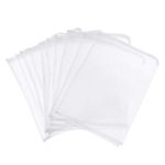 UEETEK 10 Pcs Aquarium Filter Bag Nylon Mesh Filter Media Bag with Zip for Aquarium/Garden/Pond - 25 x 35cm