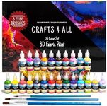 Crafts 4 All Fabric Paint Set - Pac