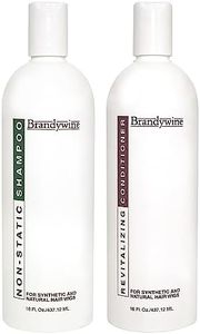 Brandywine Non Static Shampoo & Revitalizing Conditioner 16 Ounce., Value Pack Bundle 2 items