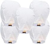 LABOTA 5 Pack Chinese Sky Lanterns,