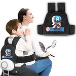 BABLIBRNTY Children Motorcycle Safety Belt,Electric Vehicle Safety Harness with Reflective Strip,baby fall protection,adjustable length,suitable for children between 2 and 12 yearsY PRODUCT