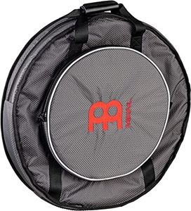 Meinl Cymbals 22" Rip Stop Cymbal Bag with 15" Hihat Compartment and Exterior Pockets — Heavy Duty Fabric, Padded Backpack Straps, Plus Strong Carrying Grip (MCB22RS)
