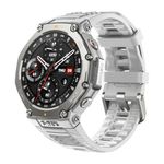 Amazfit T-Rex 3 Outdoor Rugged Military 48mm Smart Watch, Built in GPS, 27 Days Battery Life, Offline Maps, 2000 Nits Brightness, 10 ATM Water Resistance, AI Coach, for iOS & Android (Gray)