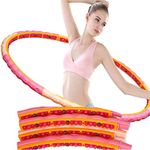 3.5lb Health Dynamic Magnetic Weighted Hula Hoop for Exercise Fitness Workout